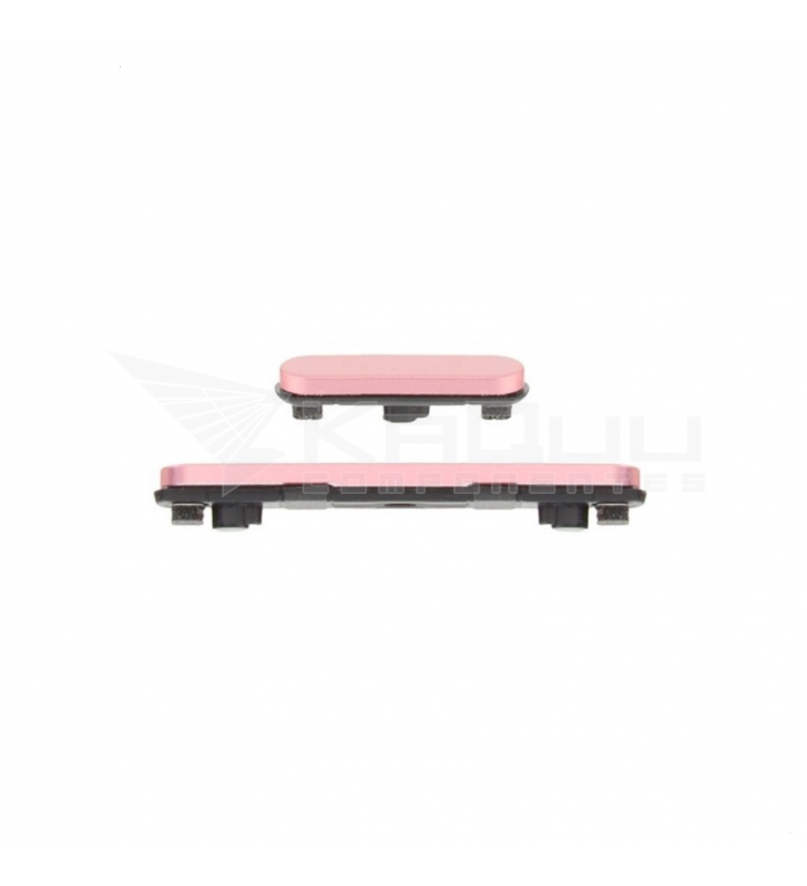 Set Botón Encendido Volumen para Google Pixel 9 Pro XL GGX8B Rosa
