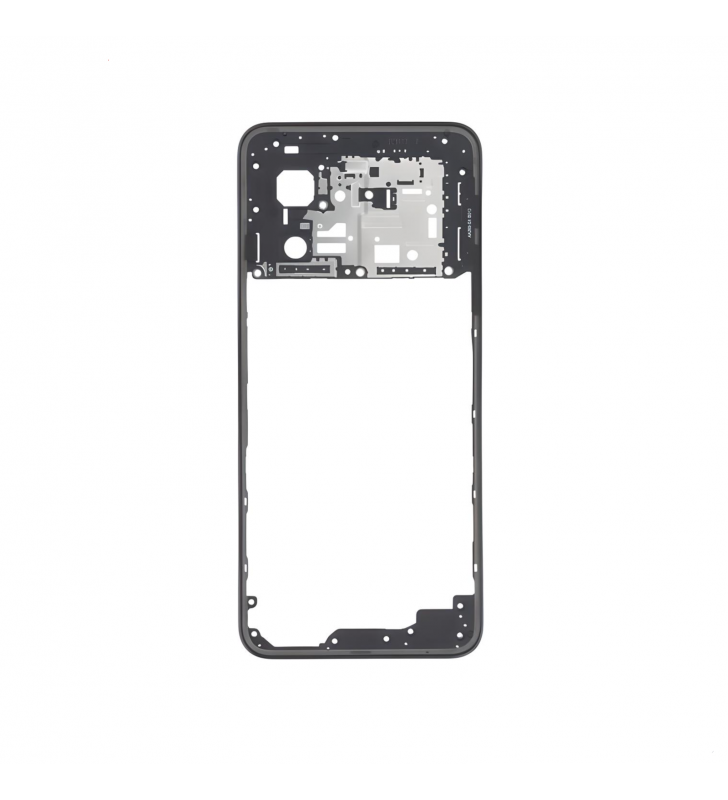 Chasis Marco Intermedio para Oppo A77 5G CPH2339 Negro