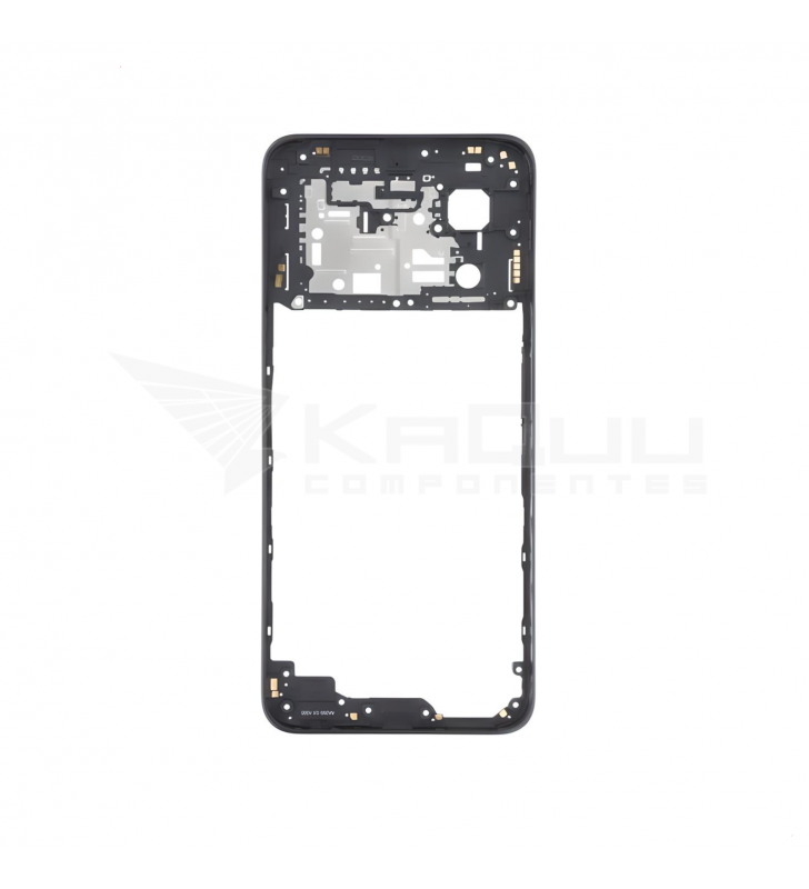 Chasis Marco Intermedio para Oppo A77 5G CPH2339 Negro