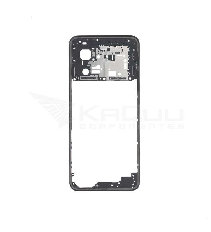Chasis Marco Intermedio para Oppo A77 5G CPH2339 Negro