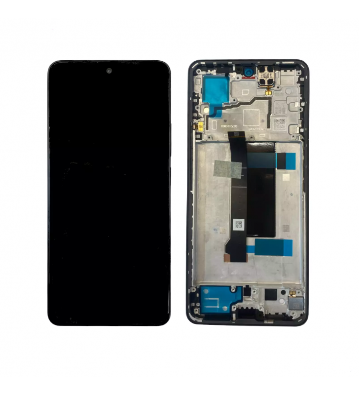 Pantalla Lcd Xiaomi Redmi Note 13 Pro 5G 2312DRA50C, Poco X6 5G 23122PCD1G Marco Negro 5600020N1600 560003N16P00 Service Pack
