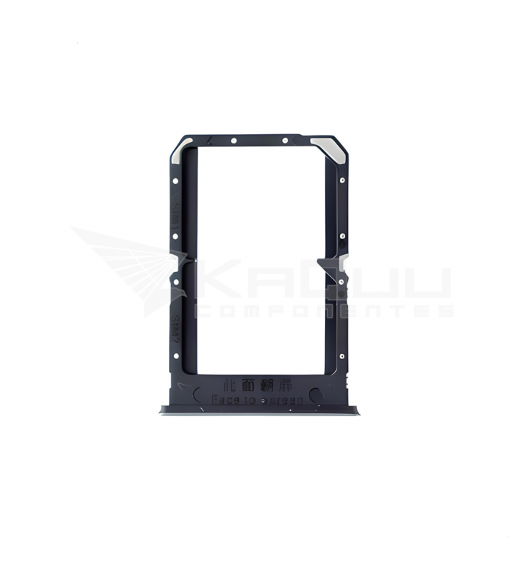 Bandeja Sim Dual para Oppo Find X3 Lite CPH2145 Plata