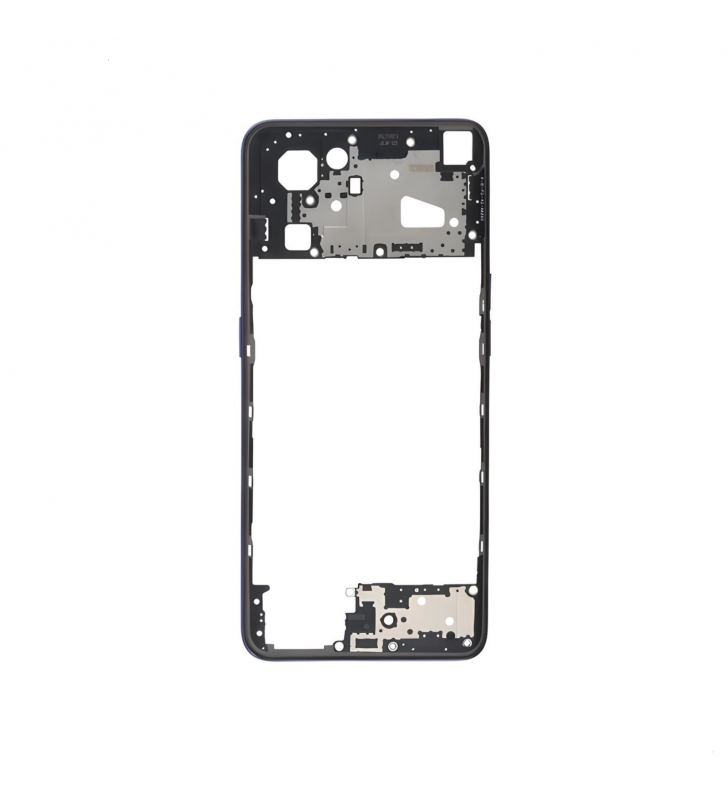Chasis Marco Intermedio para Oppo Find X5 Lite Negro