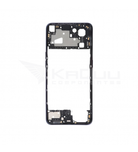 Chasis Marco Intermedio para Oppo Find X5 Lite Negro