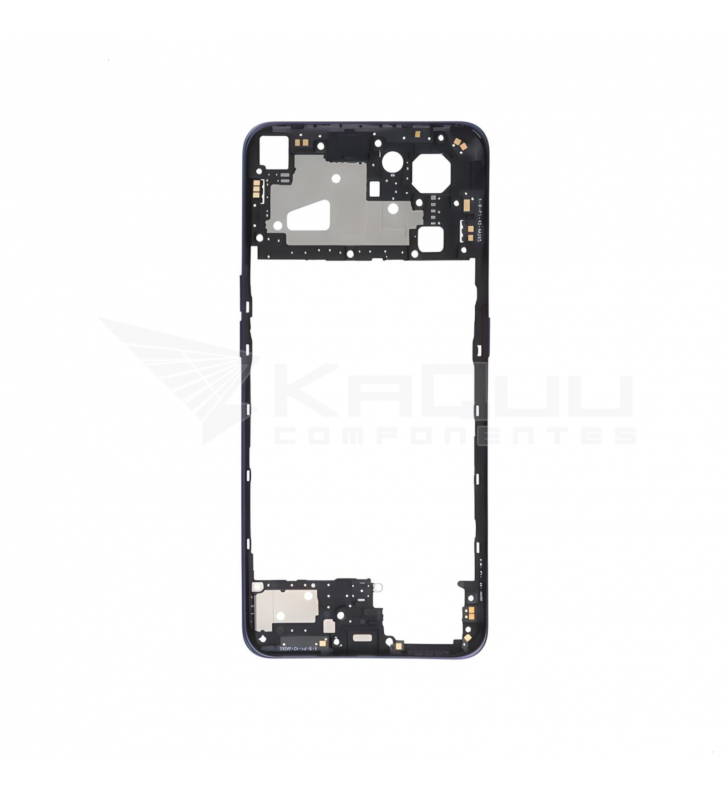 Chasis Marco Intermedio para Oppo Find X5 Lite Negro