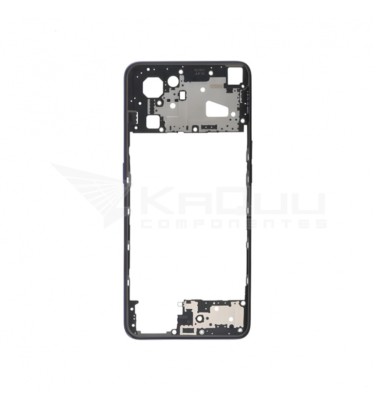 Chasis Marco Intermedio para Oppo Find X5 Lite Negro