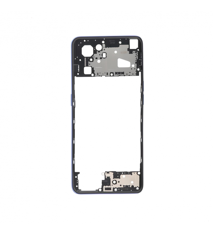 Chasis Marco Intermedio para Oppo Find X5 Lite Azul