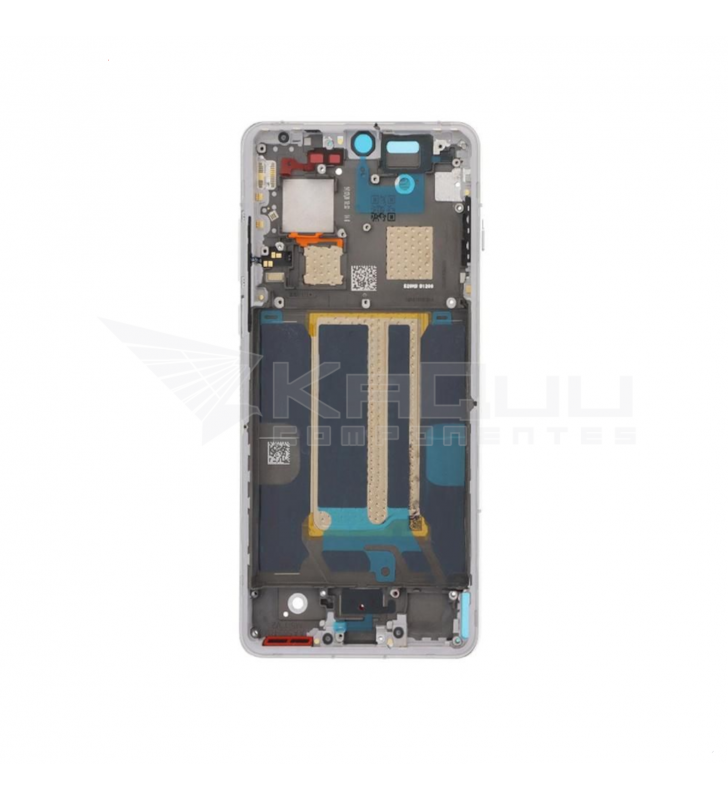 Chasis Marco Intermedio para OnePlus 13 CPH2655 Blanco