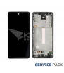 Pantalla Lcd Samsung Galaxy A52 4G A525F, A52 5G A526B Marco Blanco GH82-25524D Service Pack