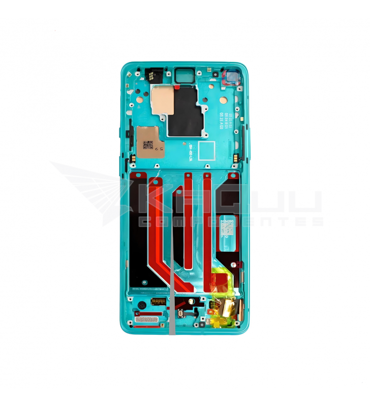Chasis Marco Intermedio para OnePlus 8 IN2013 Verde