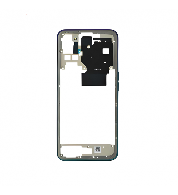 Chasis Marco Intermedio para Oppo A72 CPH2067 Azul