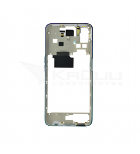 Chasis Marco Intermedio para Oppo A72 CPH2067 Azul
