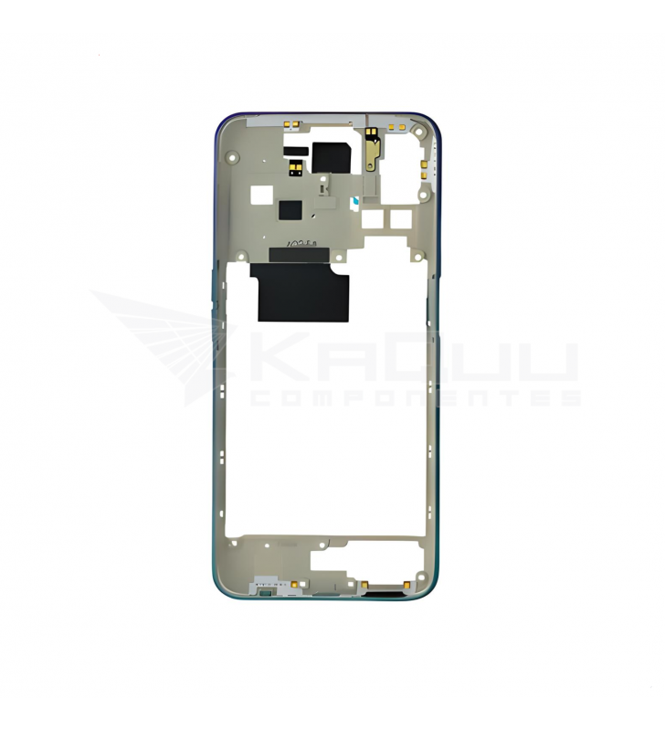 Chasis Marco Intermedio para Oppo A72 CPH2067 Azul