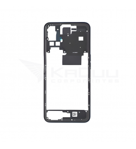 Chasis Marco Intermedio para Oppo A72 CPH2067 Negro