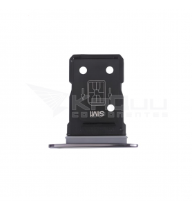 Bandeja Sim Dual para Oppo Find X2 CPH2023 Negro