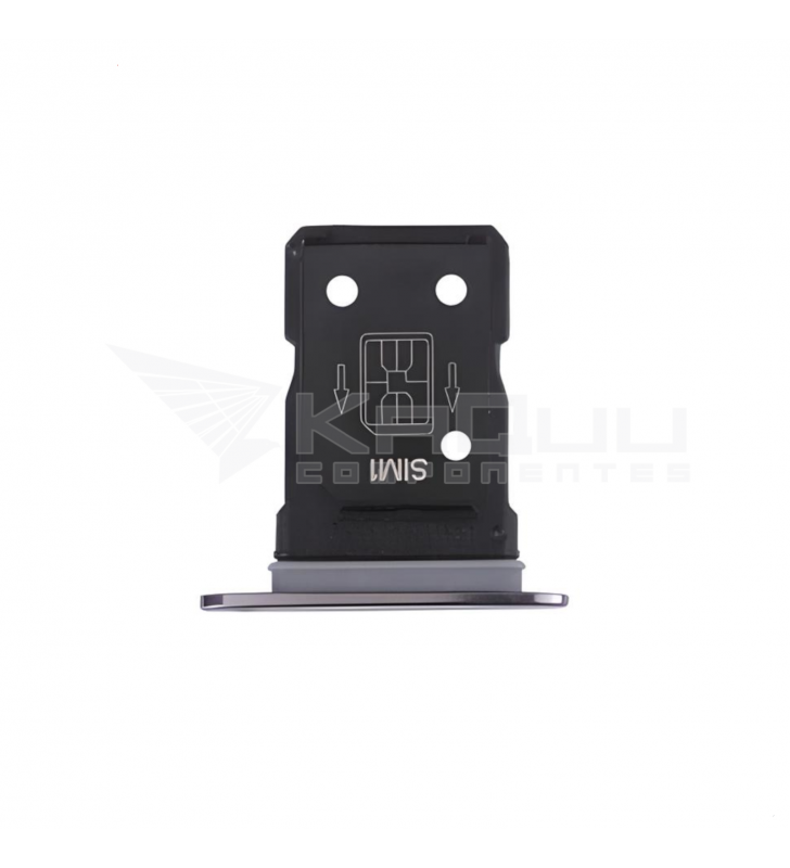 Bandeja Sim Dual para Oppo Find X2 CPH2023 Negro