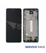 Pantalla Lcd Samsung Galaxy A52 4G A525F, A52 5G A526B Marco Azul GH82-25524B GH82-25754B Service Pack