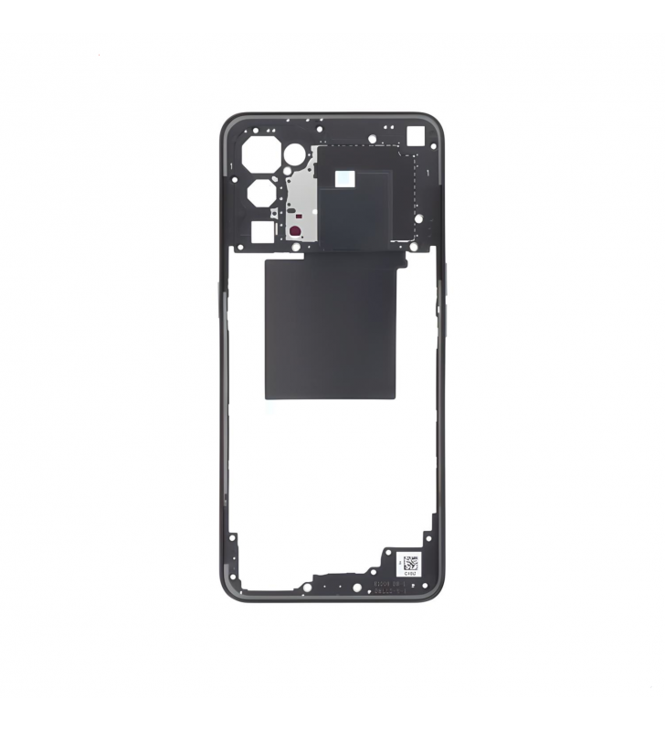 Chasis Marco Intermedio para Oppo Find X3 Lite CPH2145 Negro