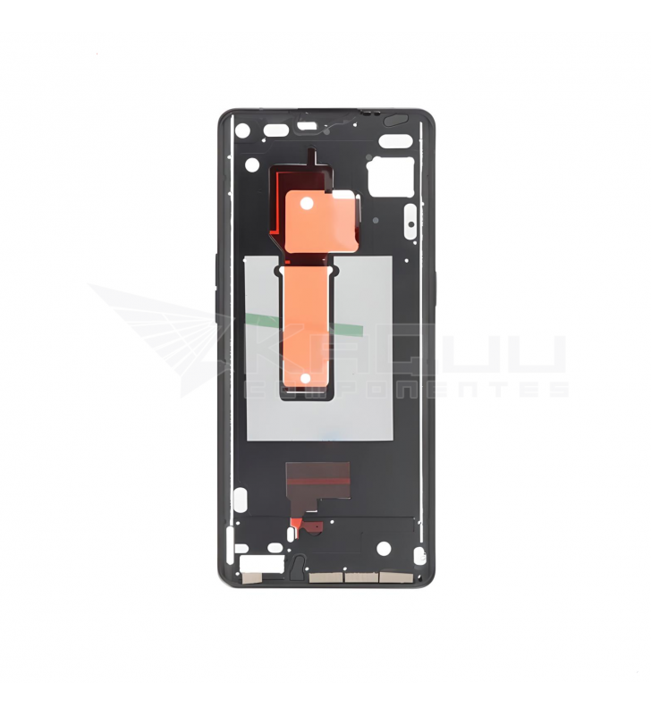 Chasis Marco Intermedio Lcd para Oppo Find X2 Neo CPH2009 Negro