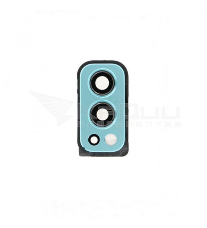 Embellecedor Cristal Cámara Lente para OnePlus Nord 2 5G DN2101 Azul