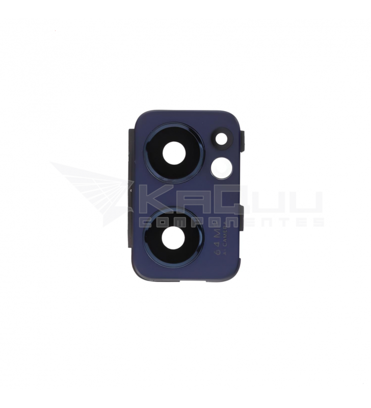 Embellecedor Cristal Cámara Lente para Oppo Find X5 Lite CPH2371 Negro