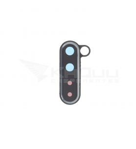 Embellecedor Cristal Cámara Lente para Oppo Find X2 Lite CPH2005 Negro