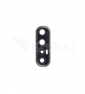 Embellecedor Cristal Cámara Lente para Oppo Find X2 Neo CPH2009 Negro