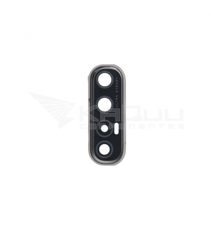 Embellecedor Cristal Cámara Lente para Oppo Find X2 Neo CPH2009 Negro