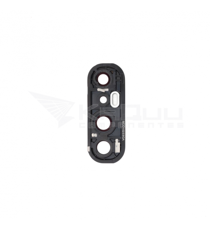 Embellecedor Cristal Cámara Lente para Oppo Find X2 Neo CPH2009 Negro