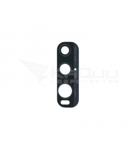 Embellecedor Cristal Cámara Lente para Oppo Find X2 CPH2023 Negro