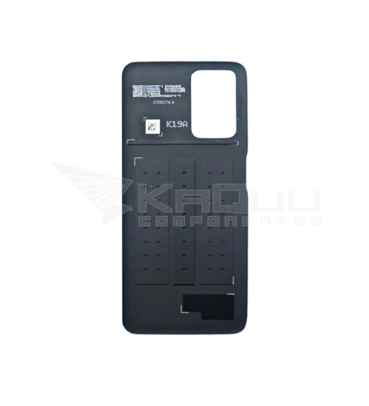 Tapa Trasera para Xiaomi Redmi 10 2022 21121119SG, Redmi Note 10 Prime 21061119B1 Negro