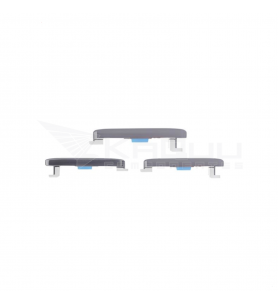 Set Botones Volumen Encendido para Oppo Find X2 CPH2023 Negro
