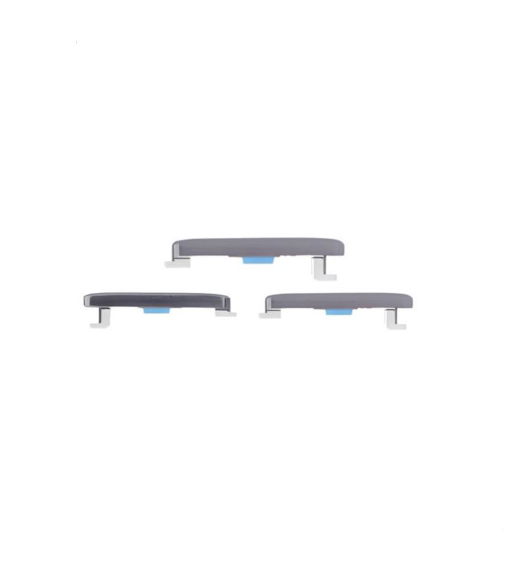Set Botones Volumen Encendido para Oppo Find X2 CPH2023 Negro