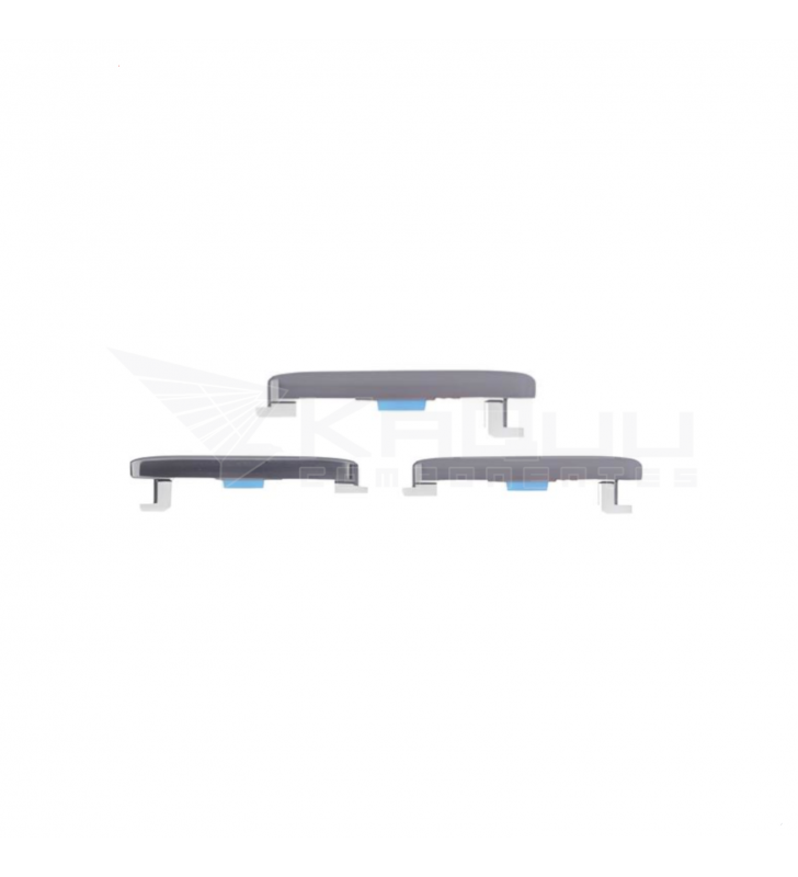 Set Botones Volumen Encendido para Oppo Find X2 CPH2023 Negro