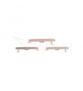 Set Botones Volumen Encendido para Oppo Find X2 Pro CPH2025 Dorado