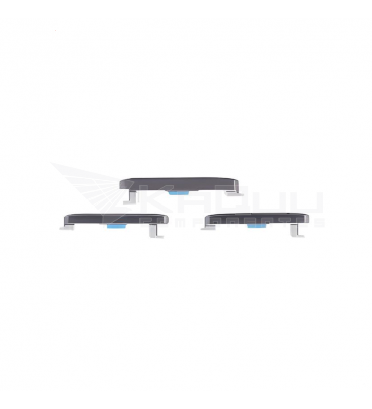 Set Botones Volumen Encendido para Oppo Find X2 Pro CPH2025 Negro
