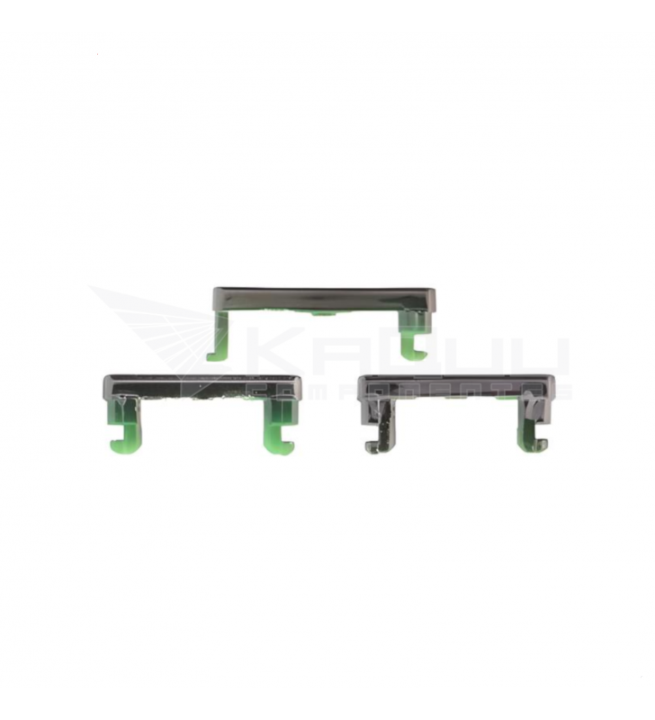 Set Botones Volumen Encendido para Oppo Find X3 Neo CPH2207 Negro
