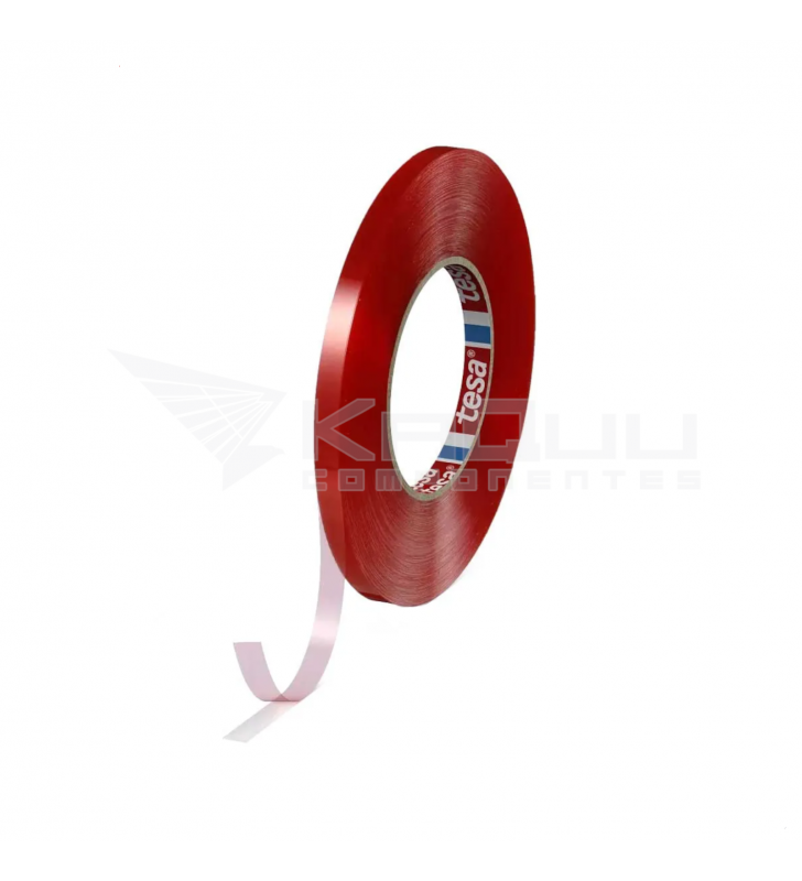 Cinta Adhesiva Doble Cara Tesa 4965 PET PCR Alta Temperatura 4mm