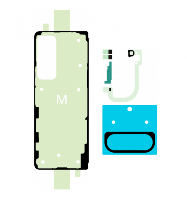 Adhesivo Tapa Trasera Samsung Galaxy Z Fold5 F946B GH82-31852A Service Pack