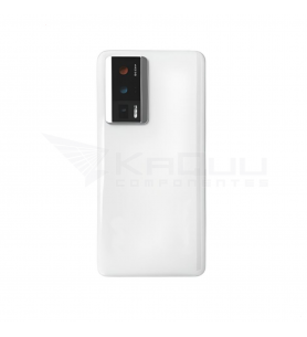 Tapa Trasera con Lente para Xiaomi Poco F5 Pro 23013PC75G Blanco