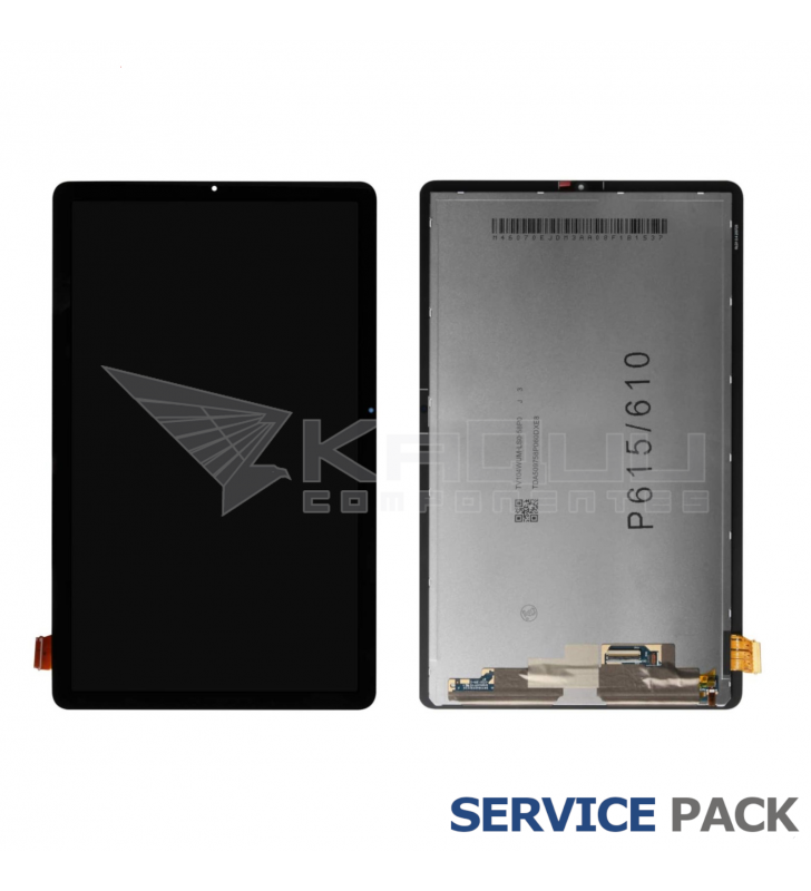 Pantalla Lcd Samsung Galaxy Tab S6 Lite, S6 Lite 2022 Negro P610 P613 P615 GH82-22896A GH82-29084A Service Pack Usado