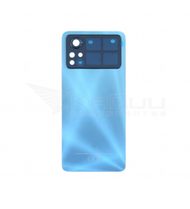 Tapa Trasera con Lente para Xiaomi Poco X4 Pro 5G 2201116PG Azul
