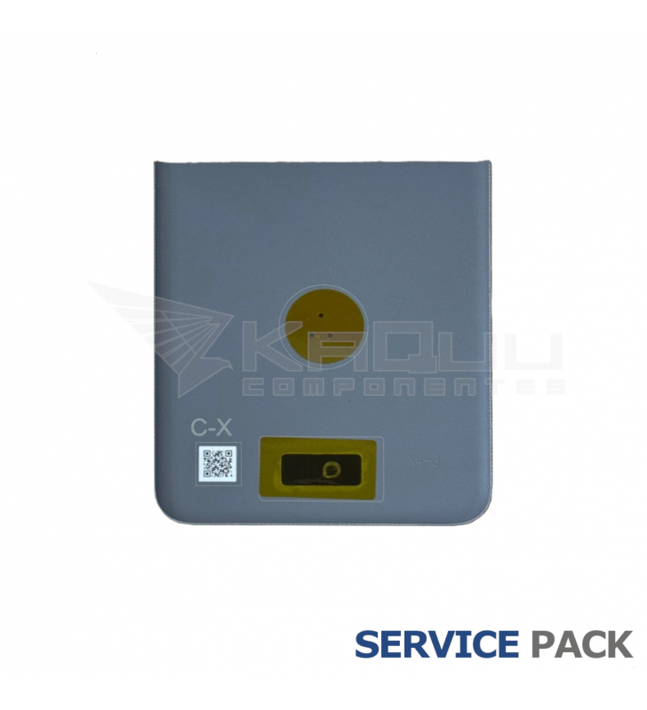 Tapa Trasera Motorola Razr 2024, Razr 50 XT2453 Gris SL98E12656 SL98E20015 Service Pack