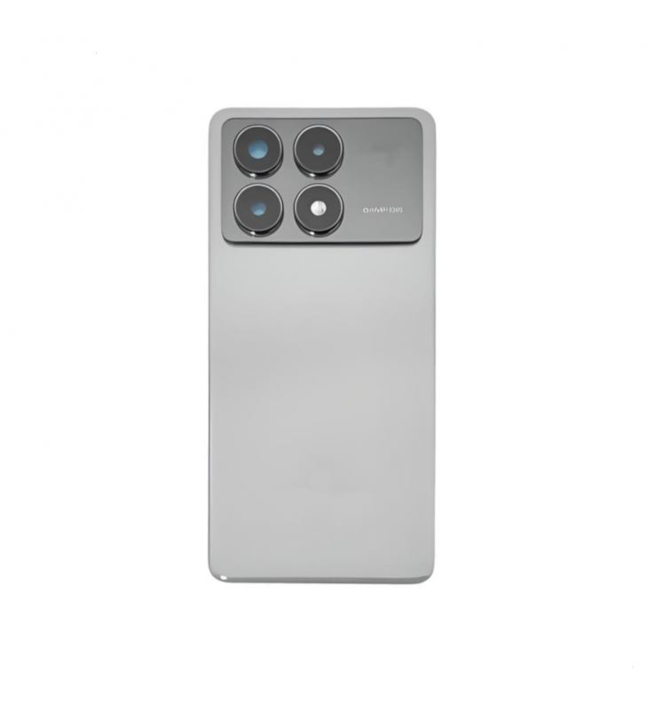 Tapa Trasera con Lente para Xiaomi Poco X6 Pro 5G 2311DRK48G Gris