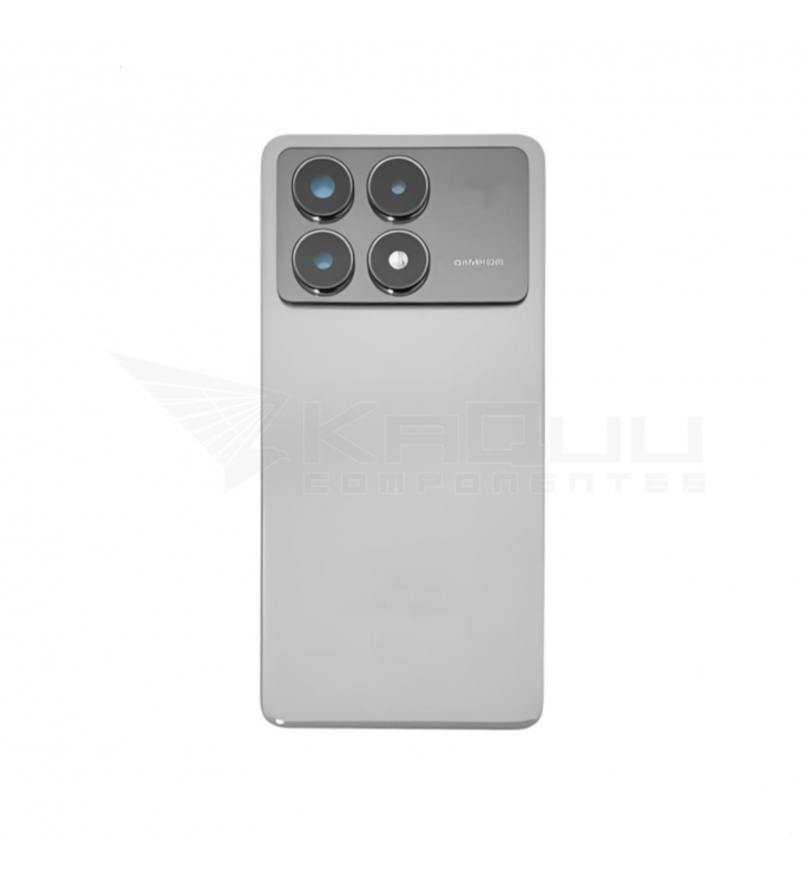 Tapa Trasera con Lente para Xiaomi Poco X6 Pro 5G 2311DRK48G Gris