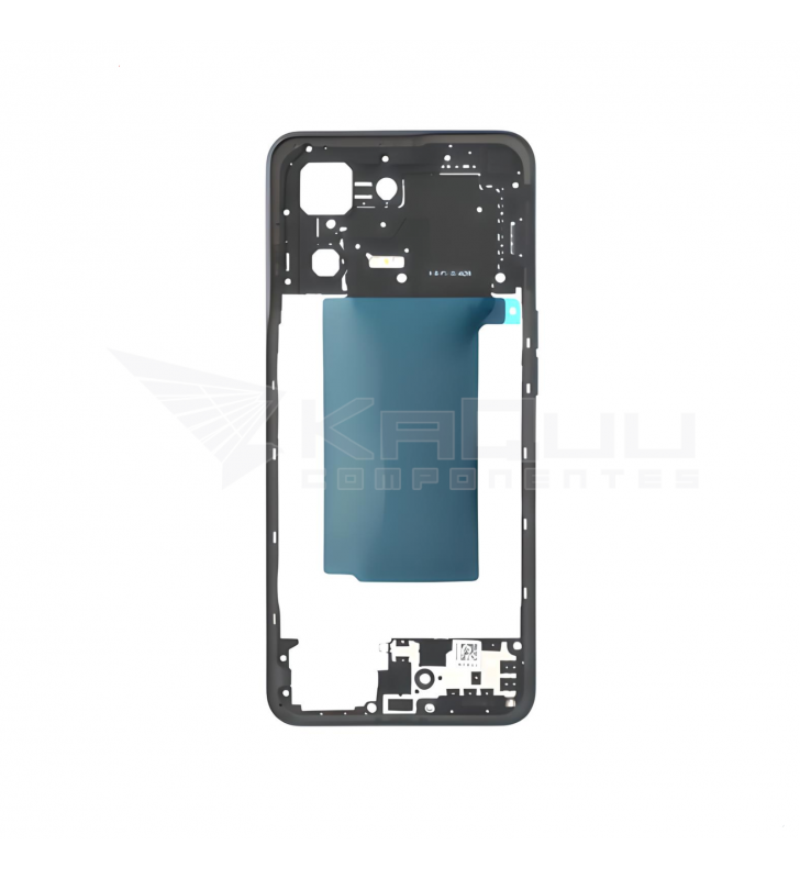 Chasis Marco Intermedio para Oppo Reno 8 5G CPH2359 Negro