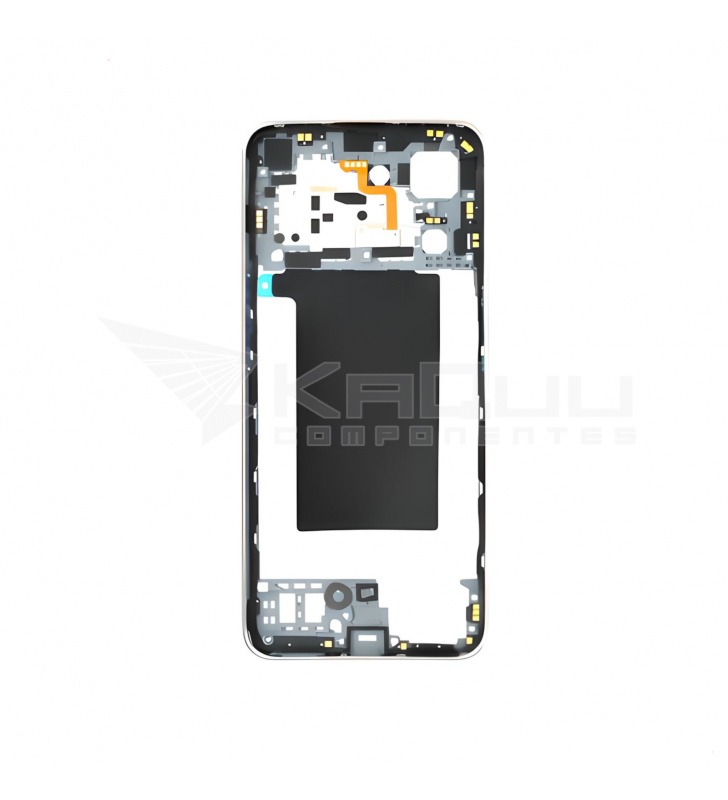 Chasis Marco Intermedio para Oppo Reno 8 5G CPH2359 Plata