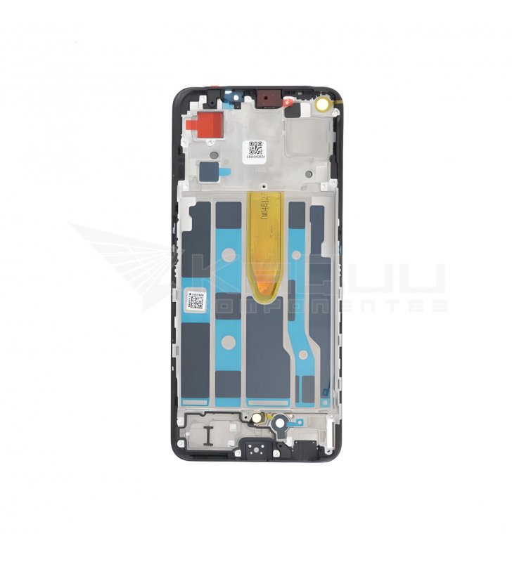 Chasis Marco Intermedio Lcd para Oppo Reno 7 5G CPH2371 Negro