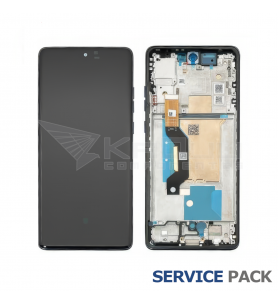 Pantalla Lcd Motorola Moto Edge 60 XT2505-1 Marco Azul 5D68C29943 Service Pack