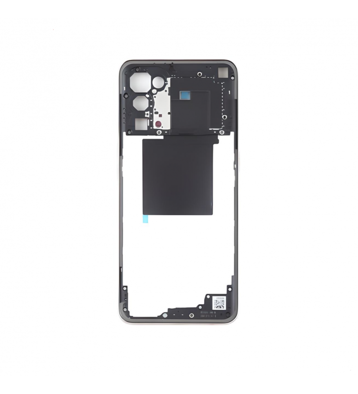Chasis Marco Intermedio para Oppo Reno 5 5G CPH2145 Plata